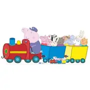 Grandpa Pig's Train Peppa Pig Lifesize and Mini Cardboard Cutout / Standee