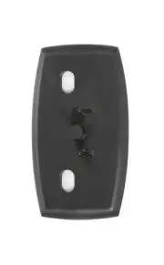 Alno A8990-BRZ Euro Bath Baseplate Bronze
