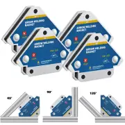 4X 28lb Welding Magnet Right Angle Square Holder Soldering Durable Metal Work}`
