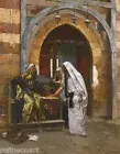 painting RUDOLF ERNST THE FORTUNE TELLER Print Canvas Giclee