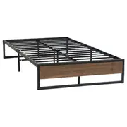 [Unbranded] Artiss Bed Frame Metal Frame Bed Base OSLO - King