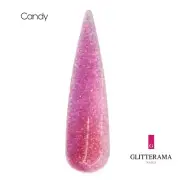 CANDY Glitterama Nails coloured acrylic powders pink shimmer glitter vibrant