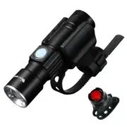 Ultra-bright Zoomable 240 Lumen Usb Rechargeable Bicycle Light