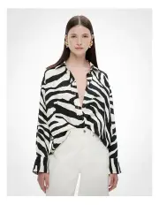 [Witchery] Relaxed Shirt in Zebra Print