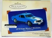2002 Hallmark Ornament - 1970 Mustang Mach 1 * Rare * Ships FREE to the USA!
