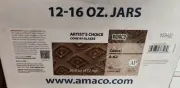 Amaco Clay Glaze - Color: Camel Box of 12 Pints