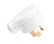 CLIPSAL 418S15 - Side Entry 3 Pin 15Amp Plug Top (White) 418S15WE
