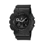 CASIO 卡西歐 G-SHOCK 重型機械感錶款 黑色 GA-100-1A1H_51.2MM