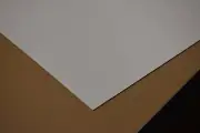 PVC FOAM BOARD KOMATEX, SINTRA, SHEET WHITE 1/8" x 48" x 24"