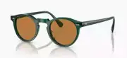 Oliver Peoples OV5217S 176353 50 Gregory Peck Sun Dark Teal/Cognac Sunglasses