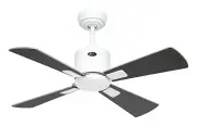 Smart Ceiling Fan with Remote Control Dc Fan Neo 92cm White Wenge Silver