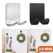 1/2/4 Pcs Adhesive Razor Holder Wall Mounted Hook Shower Shaver Organizer Rack