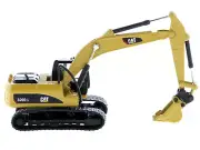 CAT 320D L Hydraulic Excavator Diecast Model 1/87 Scale by Diecast Masters