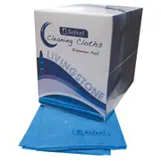 Sofeel Cleaning Cloths 40 x 30cm 70% Viscose Blue 40 Pack x6