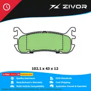New PROTEX Brake Pad For MAZDA LANTIS CBA 1.8L BPZE #DB1291B