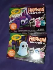 Crayola Halloween Craft Kit Ghoulish Ghost/Spooky Spider Pick one NIP