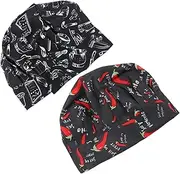 [TOGEVAL] Pcs Oilproof Chef Hats Breathable Protective Work Hat for Men Women Safe Comfortable Kitchen Chef Caps
