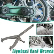 Universal Clutch Flywheel Pulley Sprocket Spanner Wrench Holder Tool Puller Gear