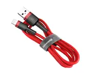 Baseus cafule Cable USB For iP 1.5A 2m Red+Red