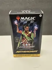 Magic The Gathering - Aetherdrift Commander Deck - Living Energy NEW/SEALED MTG