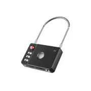 MiLi MiLock TSA Bluetooth Suitcase Luggage Tracker Waterproof Bag Lock - Black