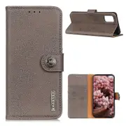 KHAZNEH Retro Style Leather Protector Case Cover for Samsung Galaxy A52 4G/5G/A52s 5G Wallet Case