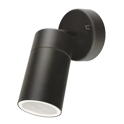 Brilliant COOLUM WALL LIGHT 240V 35W Max GU10 CFL/LED Globe BLACK *Aust Brand