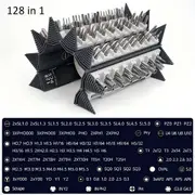 128 in Screwdriver Set Kit Watchmaker Magnetic Mini Repair Tools Laptop Phone computer