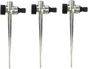 Sprinkler Spike Base Zinc Alloy 1/2 Inch Pipe Thread Watering Sprinklers for Yard Lawn and Grass Irrigation Sprinkler Base
