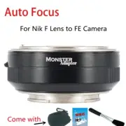 Monster Adapter LA-FE1 Lens Adapter for Nikon F Lens to Sony E FE A7RII A6500 A9