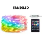USB Plug In Remote 50-100 LED Micro Copper Wire String Lights Party Fairy Light