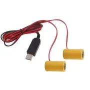 1.5V LR14 C Virtual Battery Power Supply Cable Cord Battery Eliminators