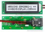 White IIC/I2C/TWI Character 20x2 LCD Display Module for Arduino w/Wire,Library