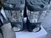 Smart Home 24 LED Decorative Indoor/Outdoor Lantern Set of 2 *BATTERIES INCLUDED