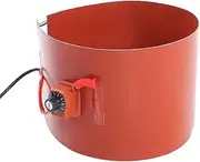 Metal Drum Pail Heater, 1000W Metal Oil Drum Heater with Thermostat, 125mmx1740mm Silicone Barrel Heat Pad Warmer, Grease Keg Heater, Drum Pail Heater Pad (AU Plug)