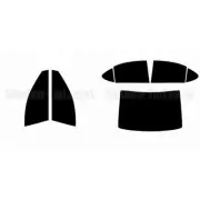 For Lexus IS 4-door Saloon 2006-13 Full Pre Cut Window Tint Kit Front & Rear