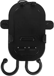 Yardwe Stroller Hooks Phone Mount Rotating Stroller Holder for Keys Bags Devices
