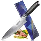 Full Tang Chef Knife Japanese Damascus Steel VG10 Core G10 Handle Slicing Beef L