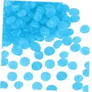 900pcs Glow in The Dark Rocks Outdoor Decorations Stones Small Lake Blue