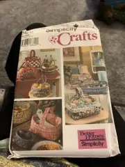 Simplicity Sewing Pattern 9420 Woven Fabric Baskets