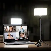 LitONES Webcam Light, Portable Video Conference Lighting, Zoom Lighting for Computer, Lighting for Video Recording, 30 Light Modes, 3200mAh for Laptop, Remote Working, Trips, Zoom Meeting