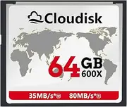 Compact Flash CF Memory Card Performance for DSLR Camera and Vintage Digital Camera (64GB)