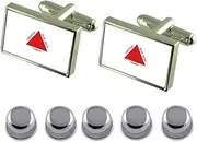 [Select Gifts] Shirt Dress Studs Minas Gerais Flag Cufflinks