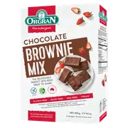Orgran Gluten Free Brownie Mix Choc Flavoured 400g (Pack of 7)