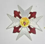 HELLFIRE CLUB Blood Knight Malta Cross Fleur Lis Christian Patch 13 666 Satanic