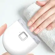 Daseeme Electric Automatic Nail Clipper with Light & 2 Speeds,Fingernail Cutter and File 2 in 1 Design, Nail Scraps Storage,USB Rechargeable Safety Fingernail Trimmer for Baby, Seniors and Adult