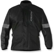 Hurricane Rain Street Riding Jacket Black/Gray US 2X-Large Alp. 3204617-10-2X