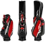 MNSSRN Golf Bag for Men and Women, Standard Bag, Crystal Leather Lightweight Club Bag, Waterproof and Wear-Resistant Travel Bag, Aviation Bag