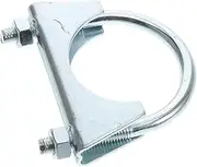 U Bolt Clamps U Bolt Pipe Clamp for Exhaust Water Pipes Easy Installation Leak Prevention Durable Automotive Accessories