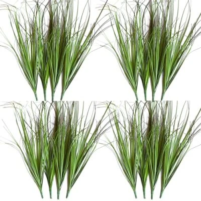 PCS Artificial Plants,Artificial Shrubs Wheat Grass Greenery,Artificial 16